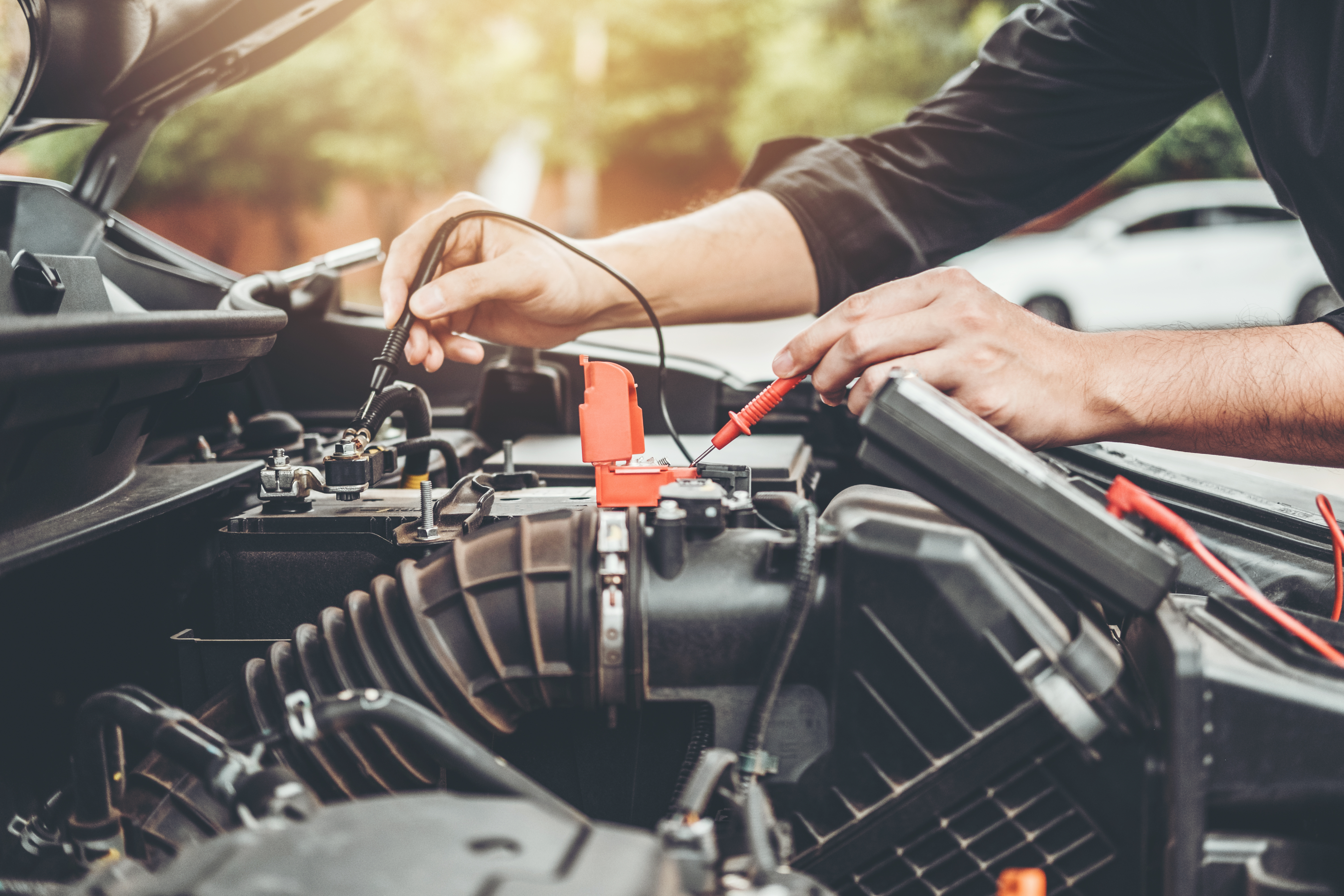 Mobile repair for sedans